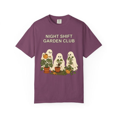 Botanical Vibes T-Shirt Berry / S Ghost Gardening Halloween Shirt - Plant Lover Tee