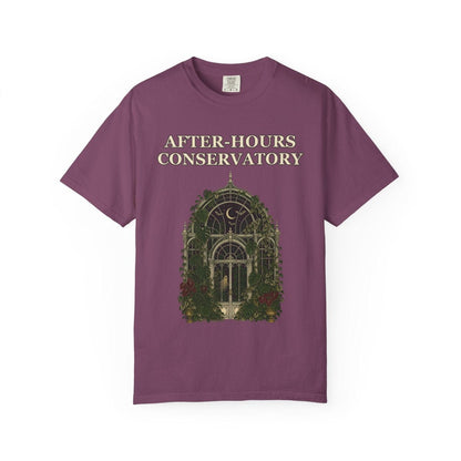 Botanical Vibes T-Shirt Berry / S Gothic Greenhouse Halloween Shirt - Botanical Tee