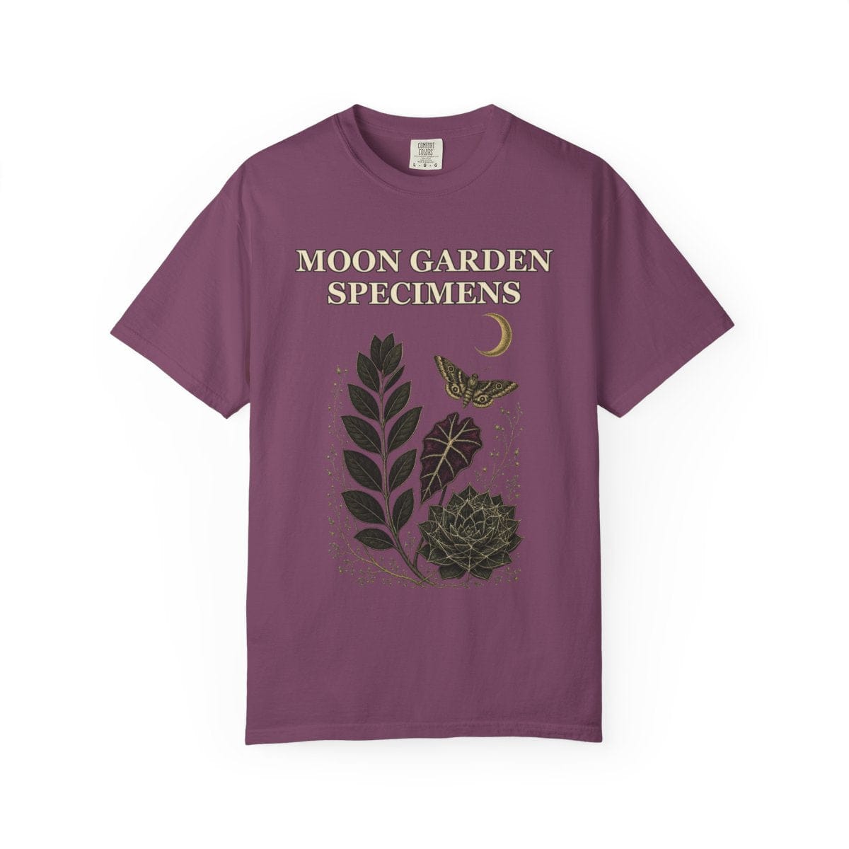 Botanical Vibes T-Shirt Berry / S Gothic Herbarium Halloween Shirt - Plant Witch Tee