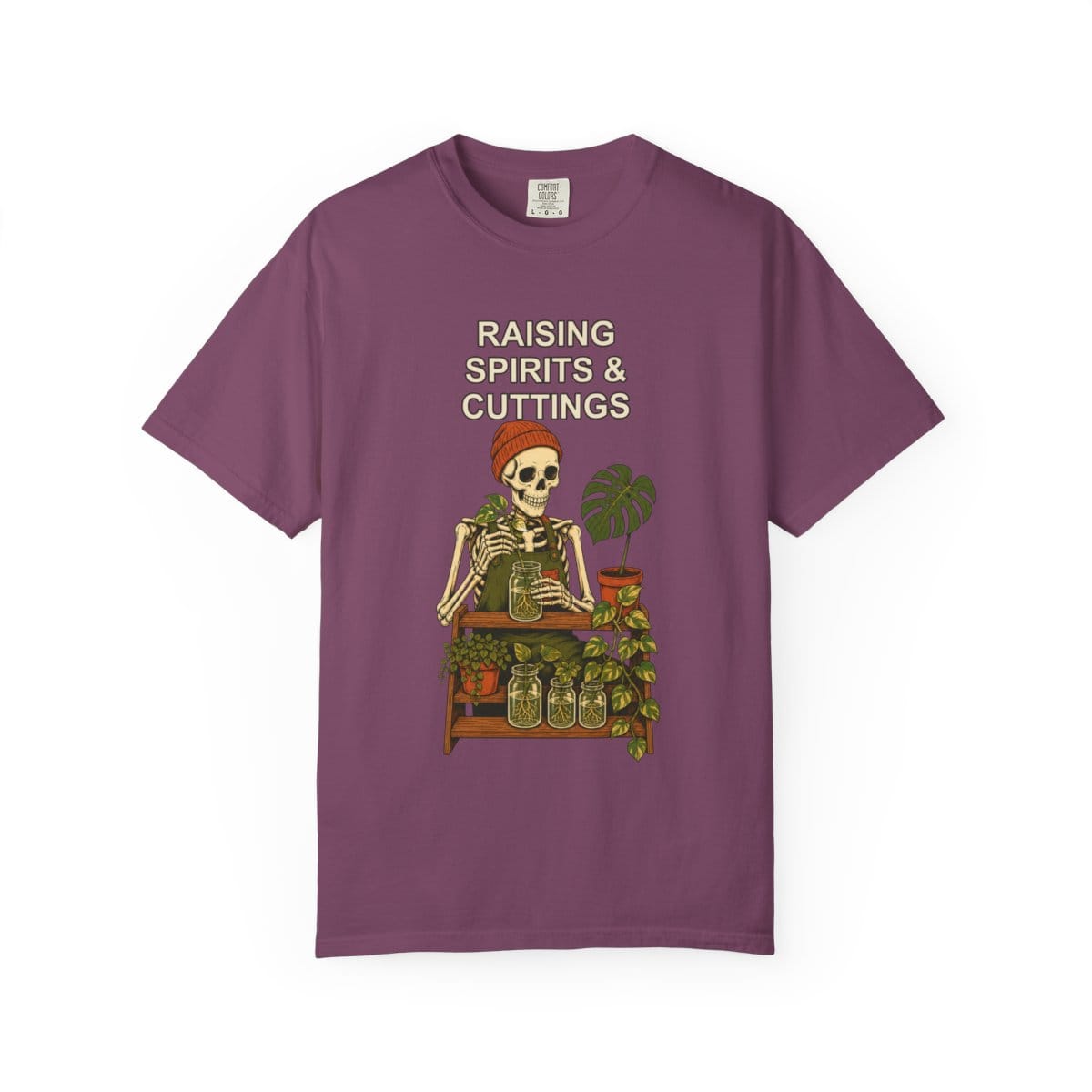 Botanical Vibes T-Shirt Berry / S Skeleton Propagation Halloween Shirt - Plant Lover Tee