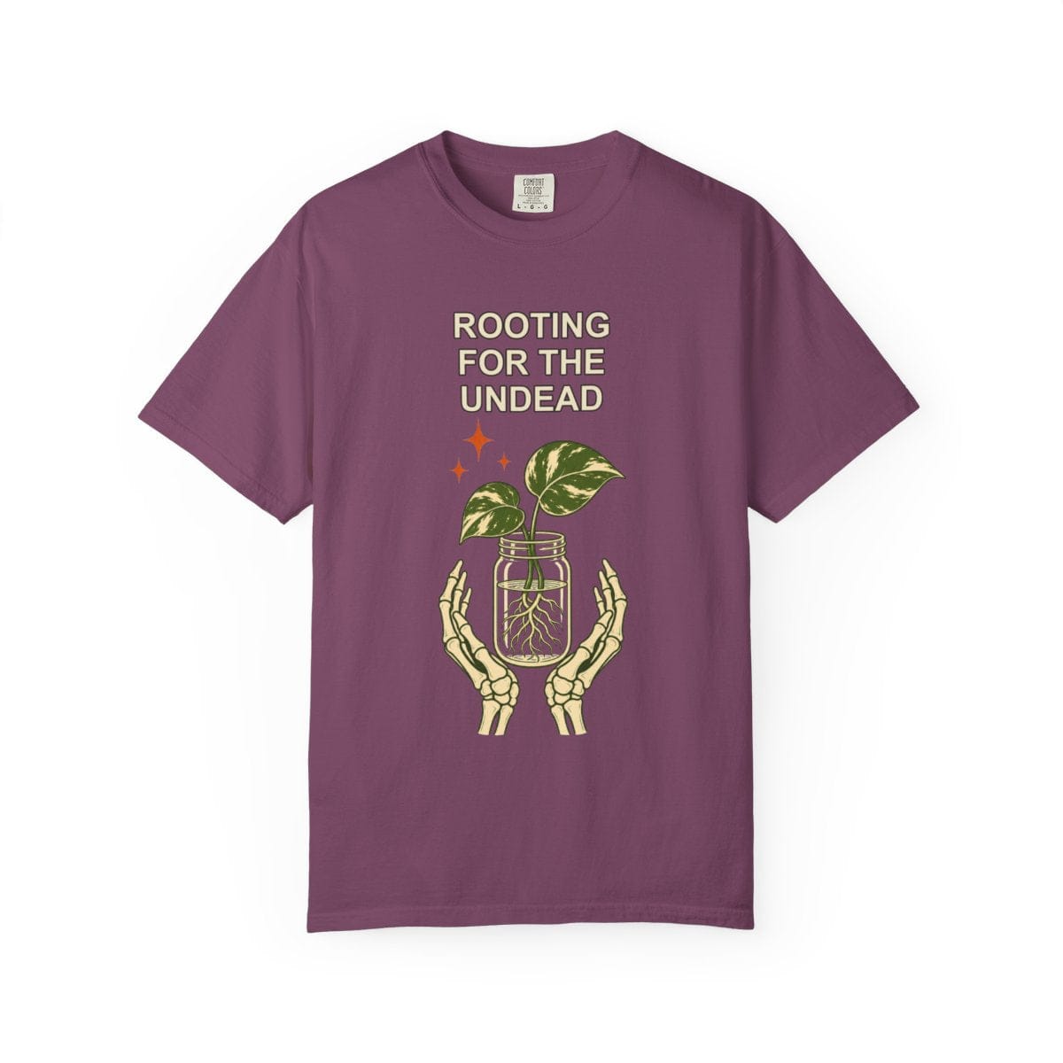 Botanical Vibes T-Shirt Berry / S Skeleton Propagation Shirt - Halloween Plant Tee