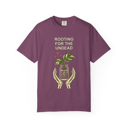 Botanical Vibes T-Shirt Berry / S Skeleton Propagation Shirt - Halloween Plant Tee