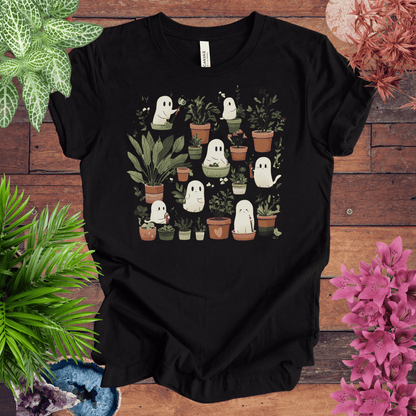Printify T-Shirt Black Heather / S Boo-tanical Garden T-Shirt