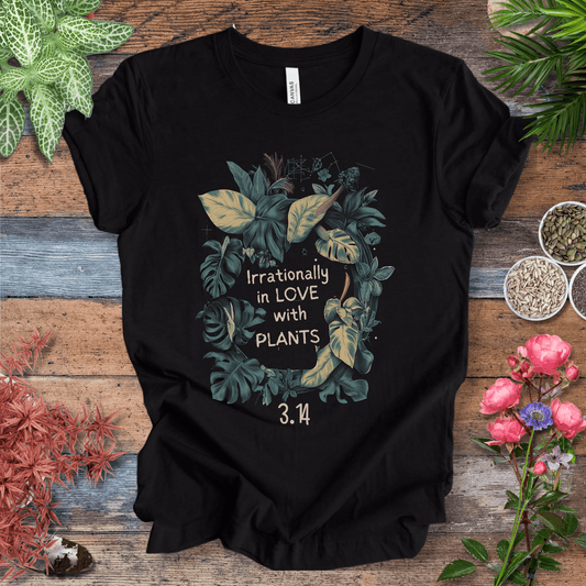 Printify T-Shirt Black Heather / S Pi Day Plant Lover T-Shirt