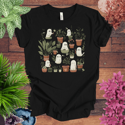 Printify T-Shirt Black / S Boo-tanical Garden T-Shirt