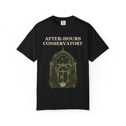 Botanical Vibes T-Shirt Black / S Gothic Greenhouse Halloween Shirt - Botanical Tee