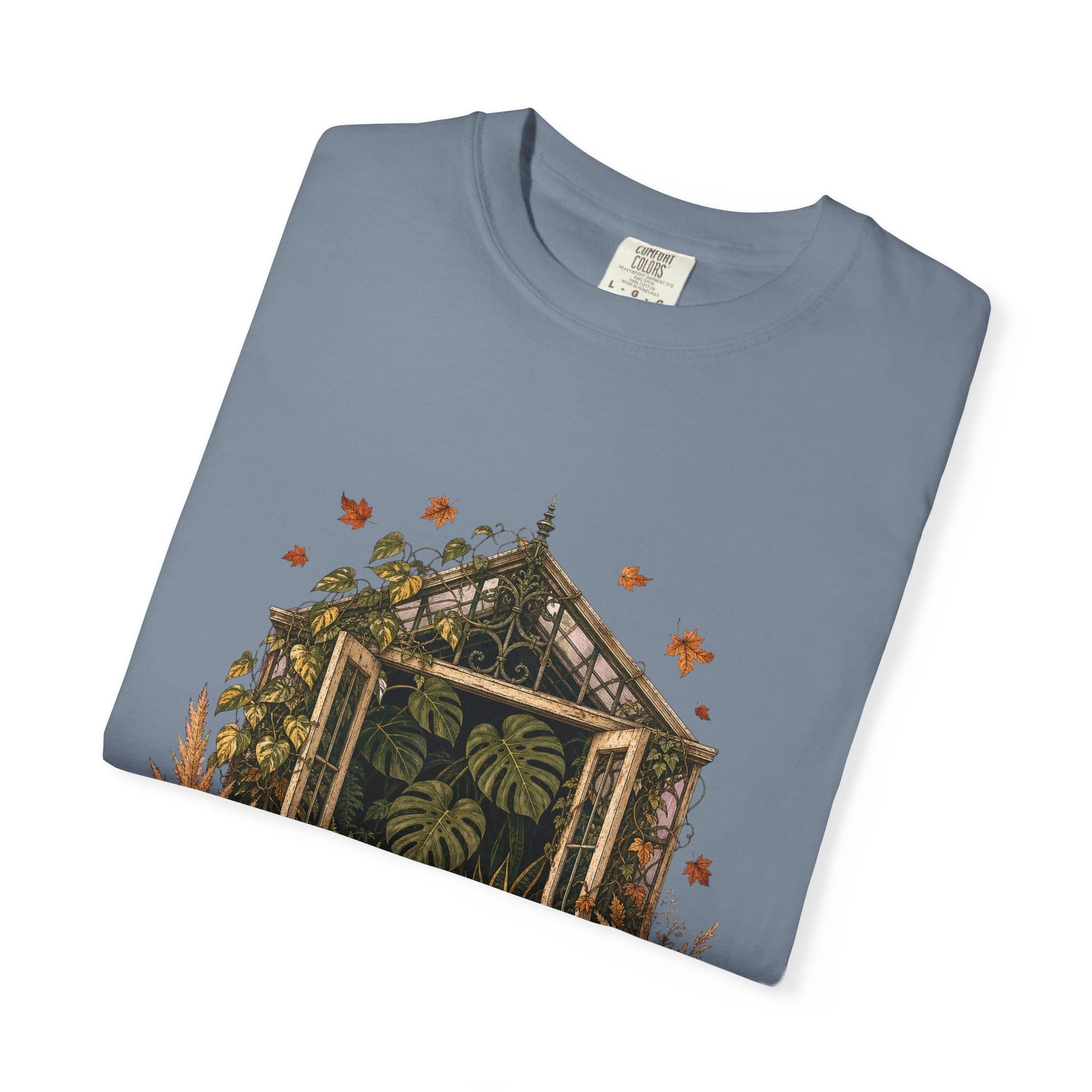 Botanical Vibes T-Shirt Black / S Harvest Greenhouse T-Shirt - Fall Houseplant Art