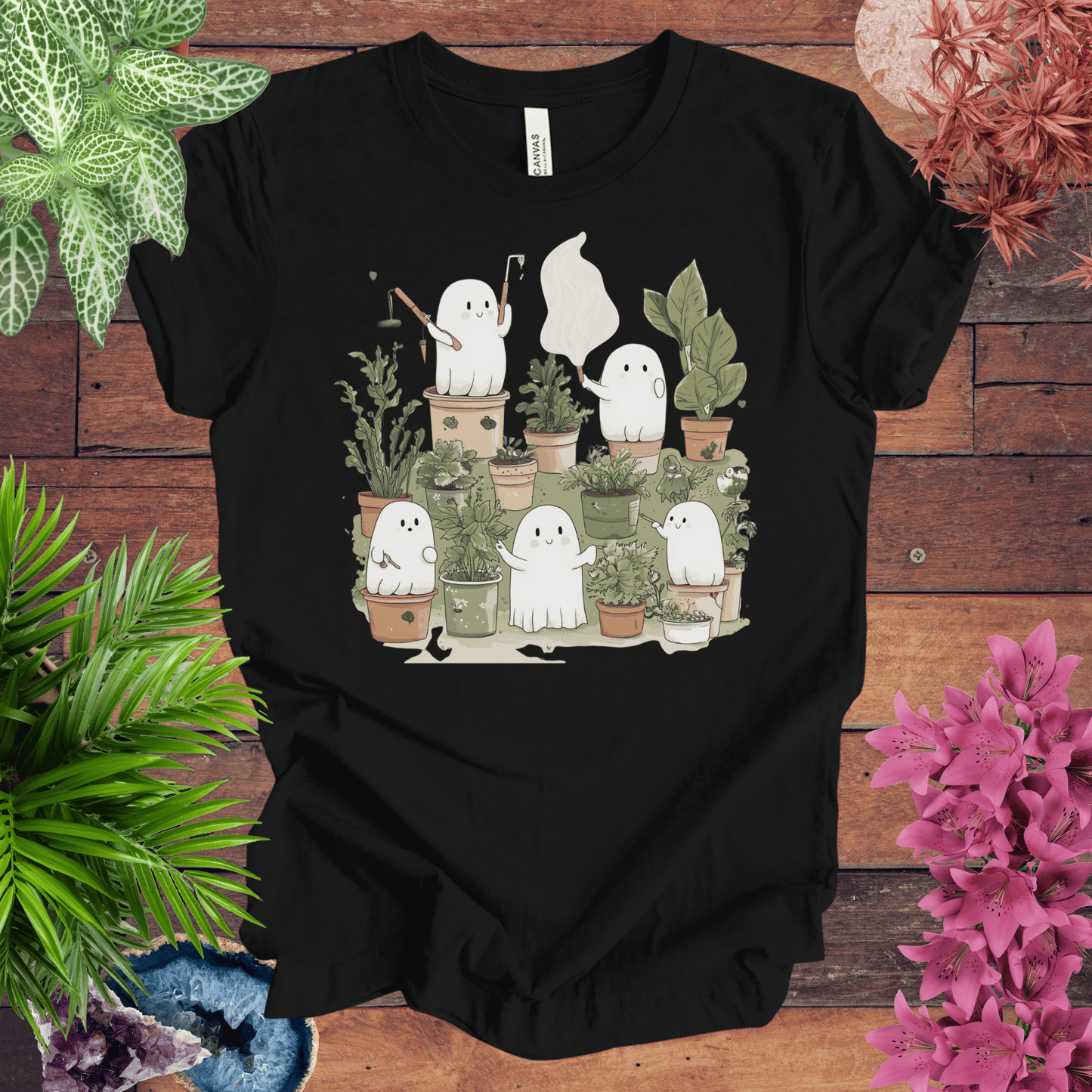 Printify T-Shirt Black / S Phantom Plant Parent T-Shirt