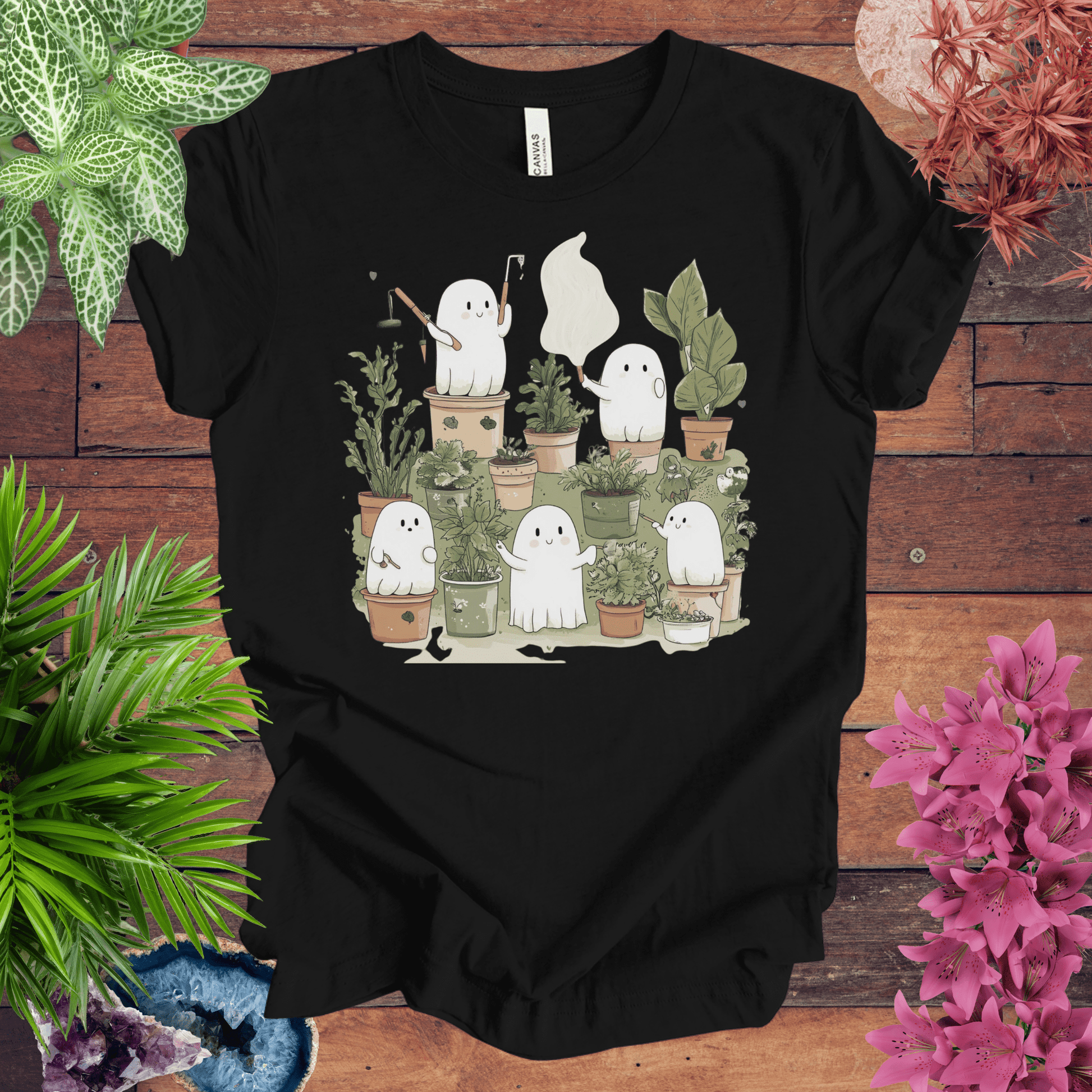 Printify T-Shirt Black / S Phantom Plant Parent T-Shirt