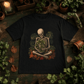 Skeleton Propagation Keeper T-Shirt - Halloween Plant Art