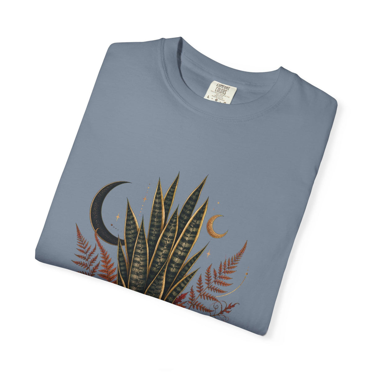 Botanical Vibes T-Shirt Black / S Snake Plant Gothic Urn T-Shirt - Dark Botanical Art