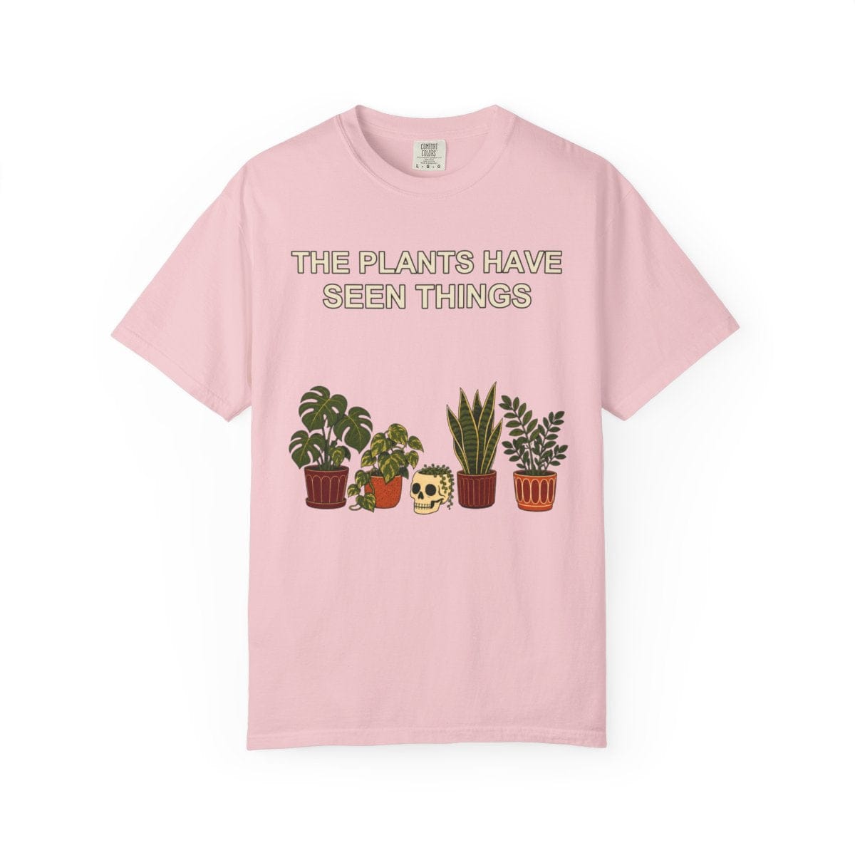 Botanical Vibes T-Shirt Blossom / XL Funny Houseplant Halloween Shirt - Plant Parent Tee