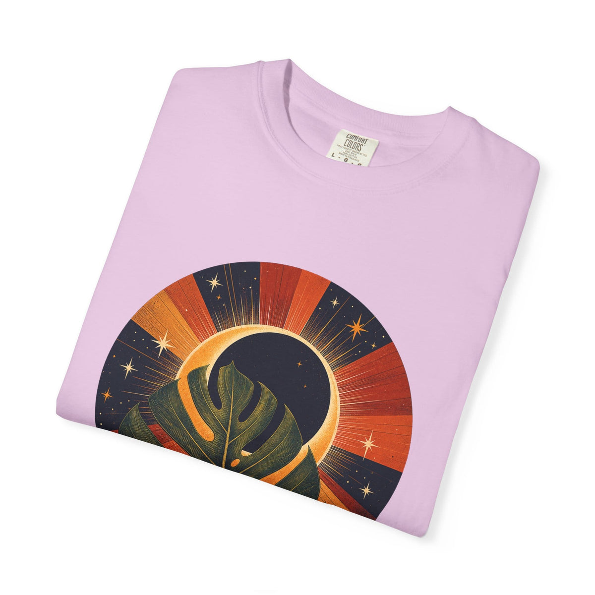 Botanical Vibes T-Shirt Blossom / XL Retro Monstera Eclipse T-Shirt - Vintage Botanical Art
