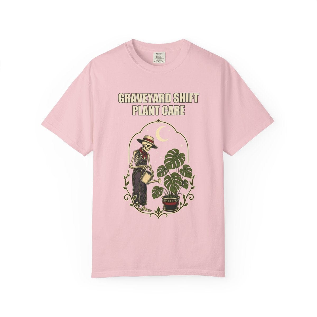 Botanical Vibes T-Shirt Blossom / XL Skeleton Plant Care Halloween Shirt - Gardener Gift