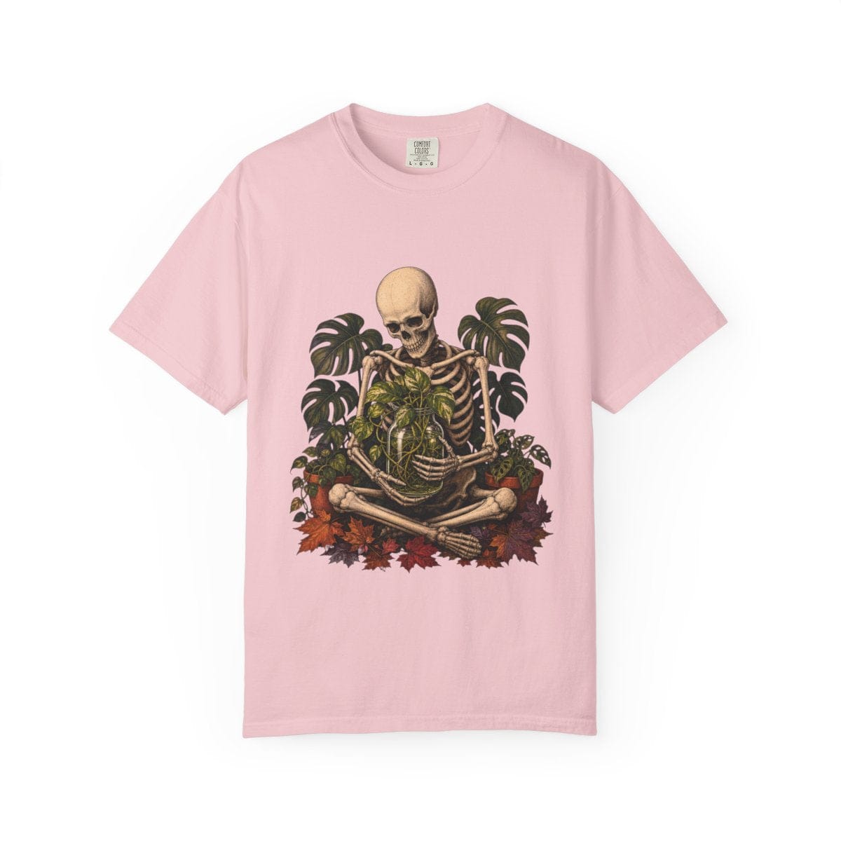 Botanical Vibes T-Shirt Blossom / XL Skeleton Propagation Keeper T-Shirt - Halloween Plant Art
