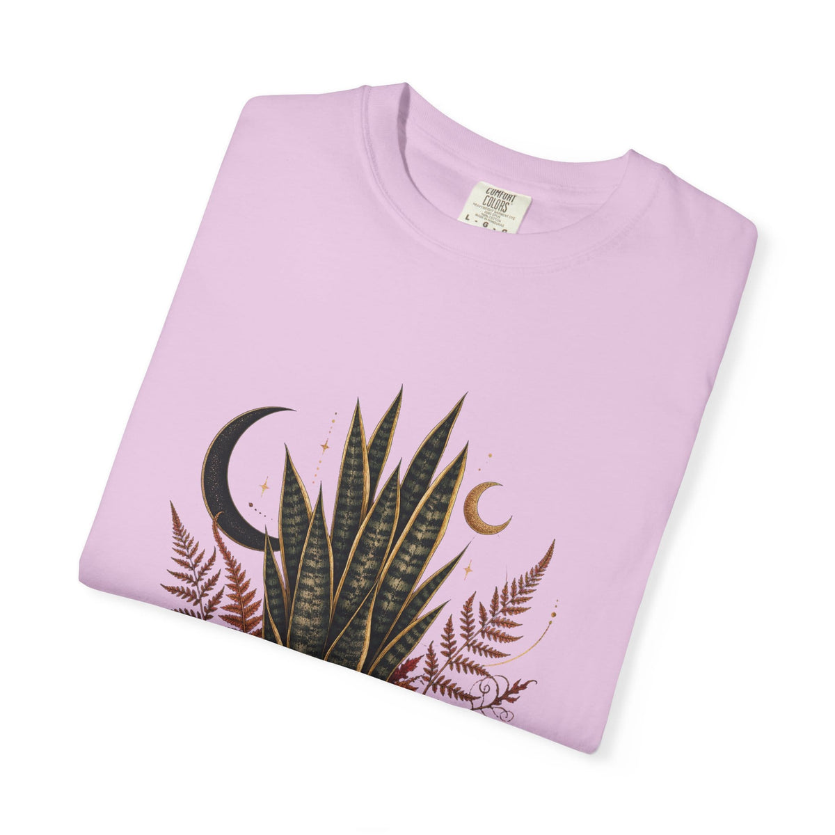 Botanical Vibes T-Shirt Blossom / XL Snake Plant Gothic Urn T-Shirt - Dark Botanical Art