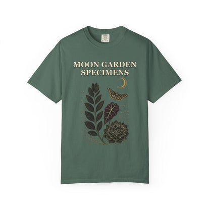 Botanical Vibes T-Shirt Blue Spruce / S Gothic Herbarium Halloween Shirt - Plant Witch Tee