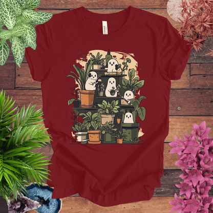 Printify T-Shirt Cardinal / S Ghost Gardener - Always Growing T-Shirt