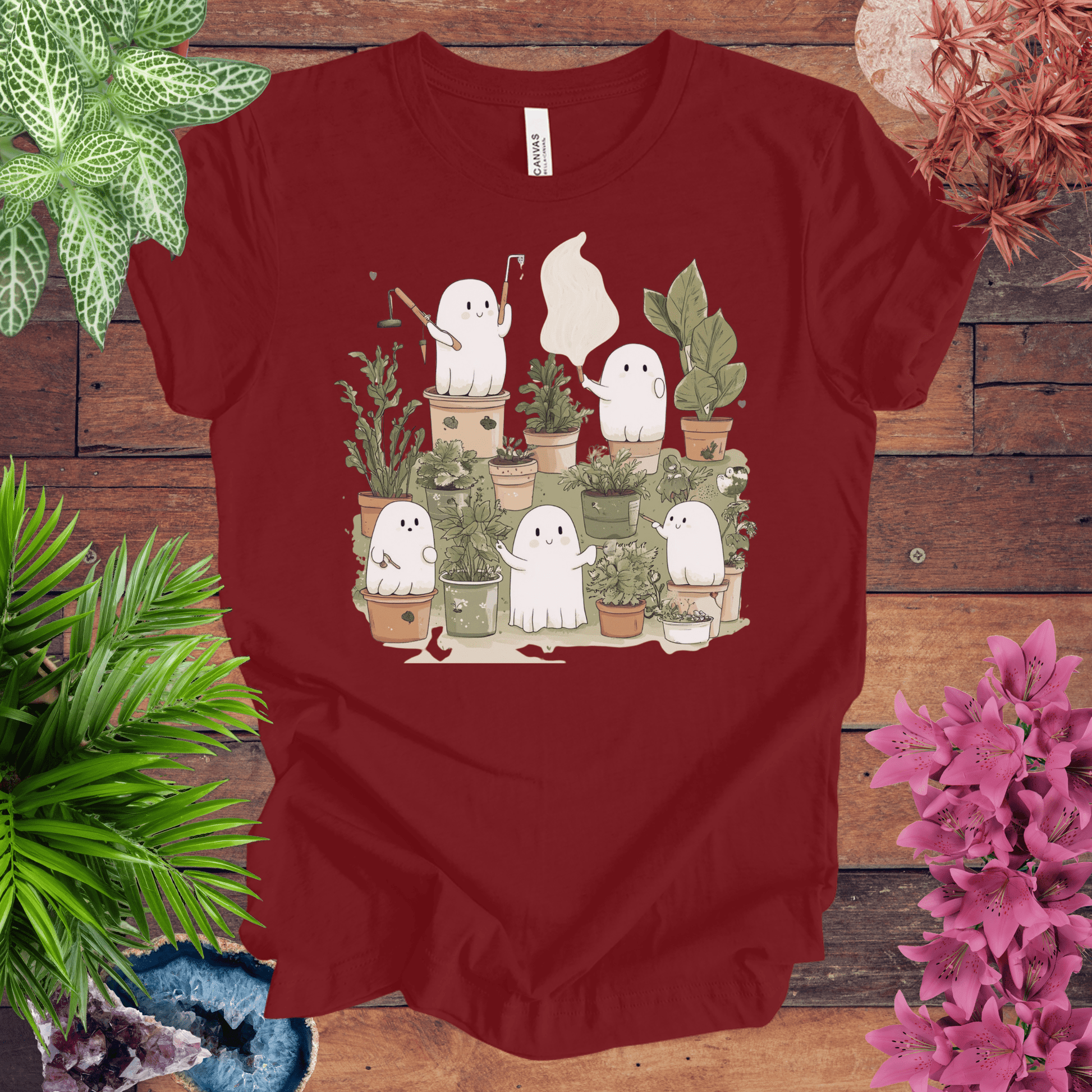 Printify T-Shirt Cardinal / S Phantom Plant Parent T-Shirt