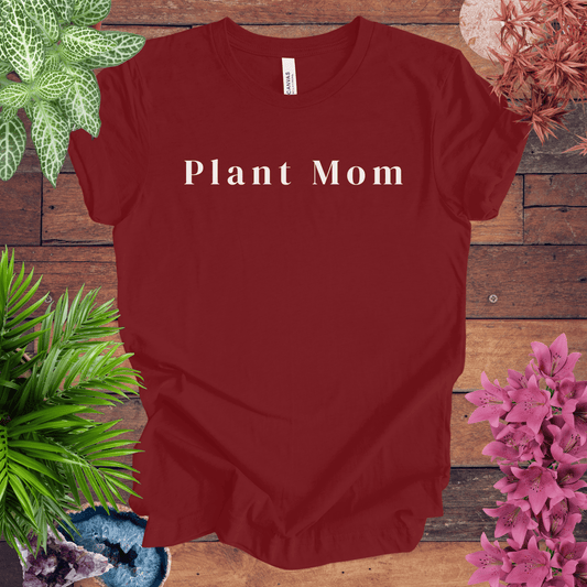 Printify T-Shirt Cardinal / S Plant Mom T-Shirt