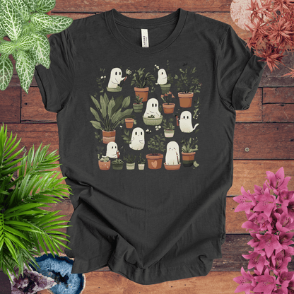 Printify T-Shirt Dark Grey Heather / S Boo-tanical Garden T-Shirt