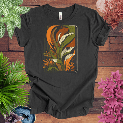 Printify T-Shirt Dark Grey Heather / S Houseplants Box Retro T-Shirt