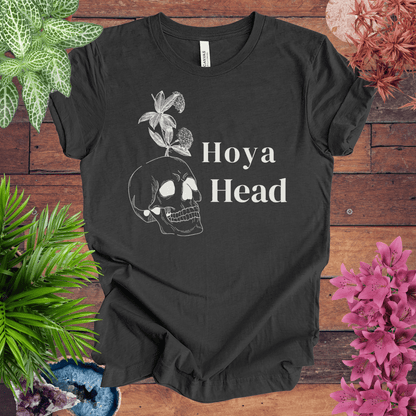 Printify T-Shirt Dark Grey Heather / S Hoya Head T-Shirt