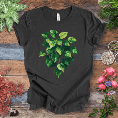 Printify T-Shirt Dark Grey Heather / S Neon Dream Botanical T-Shirt