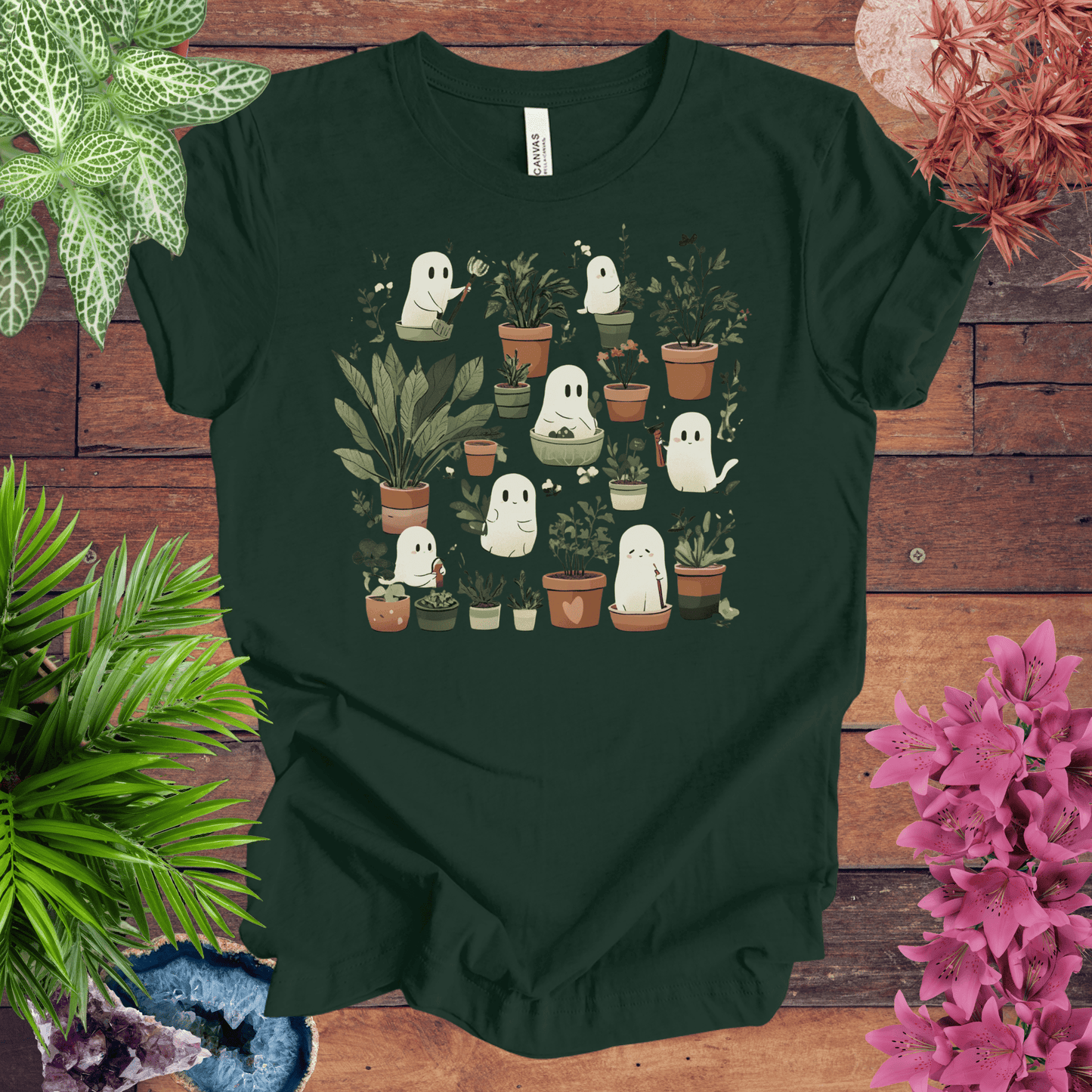 Printify T-Shirt Forest / S Boo-tanical Garden T-Shirt
