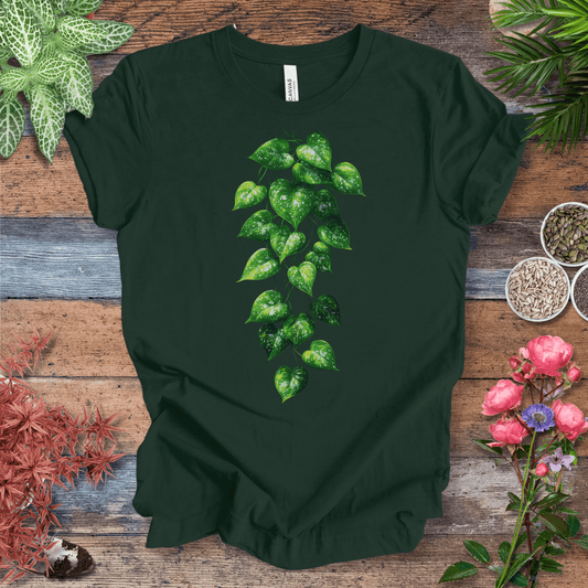 Printify T-Shirt Forest / S Cascading Ivy Leaf T-Shirt