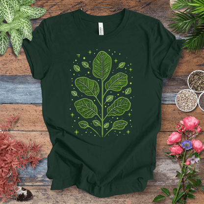 Printify T-Shirt Forest / S Enchanted Fiddle Leaf Art T-Shirt