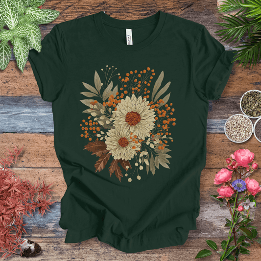 Printify T-Shirt Forest / S Garden Blooms Floral T-Shirt