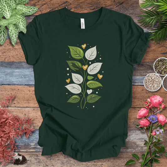 Printify T-Shirt Forest / S Heartfelt Greenery T-Shirt