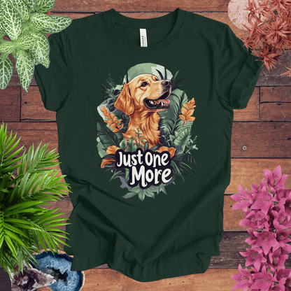 Printify T-Shirt Forest / S Just One More - Labrador Retriever Edition T-Shirt