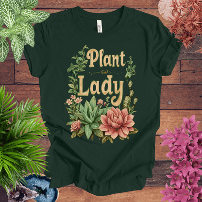 Printify T-Shirt Forest / S Plant Lady T-Shirt