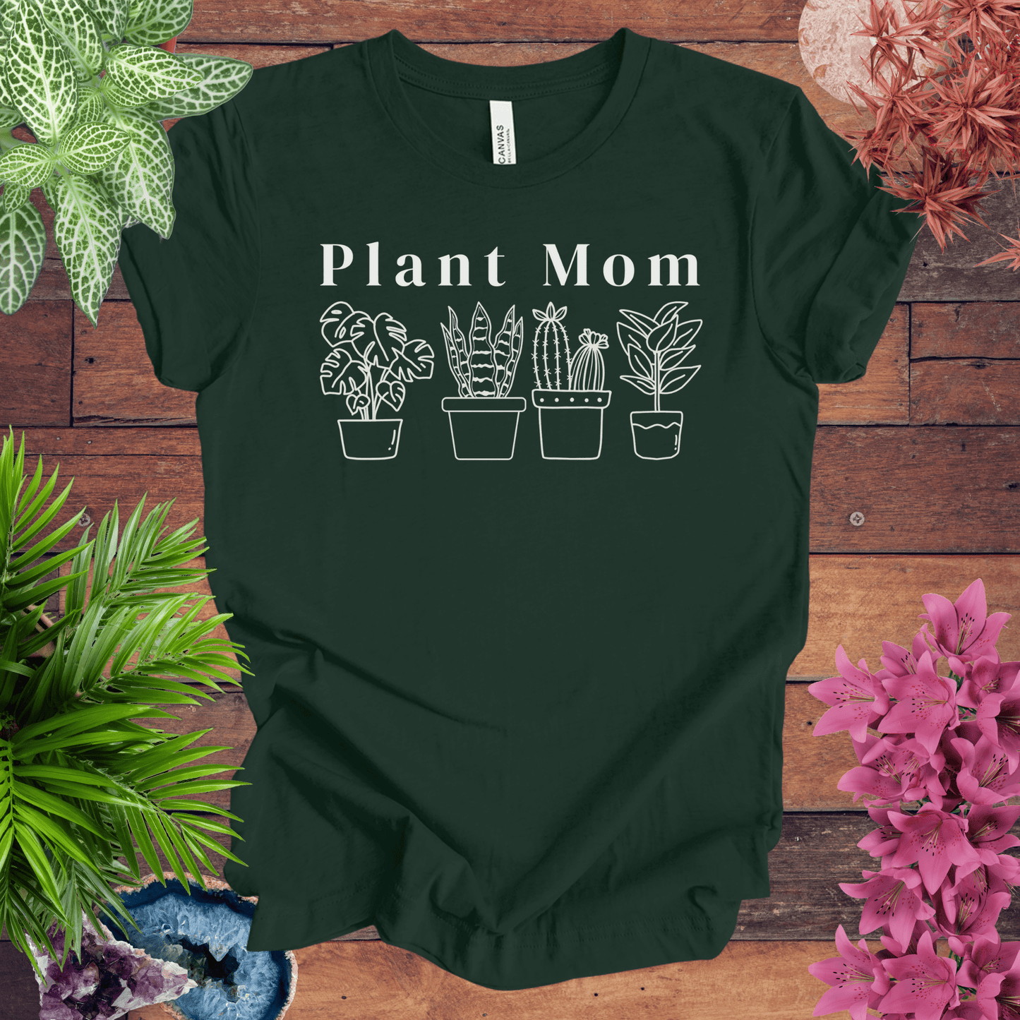 Printify T-Shirt Forest / S Plant Mom T-Shirt