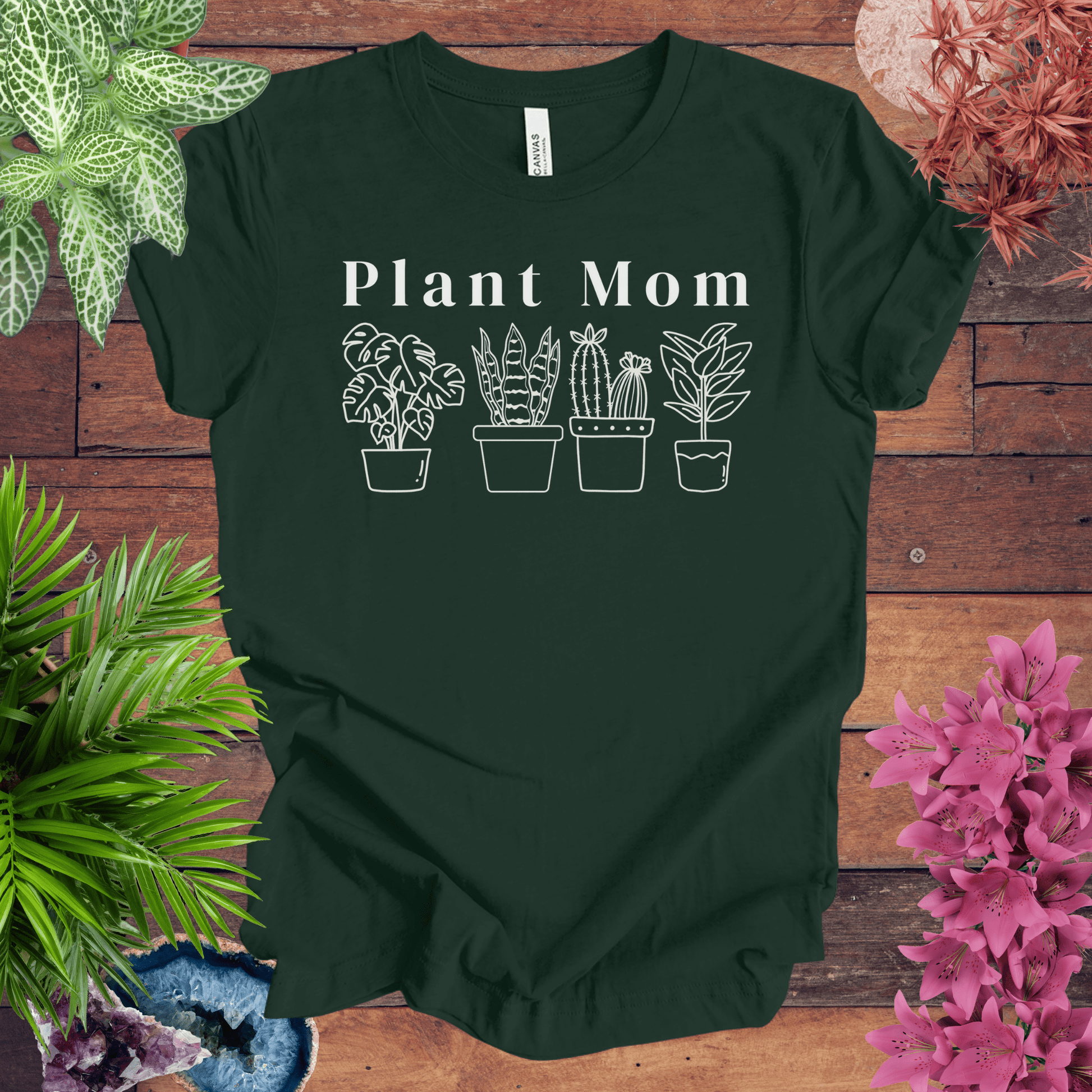 Printify T-Shirt Forest / S Plant Mom T-Shirt
