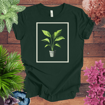 Printify T-Shirt Forest / S Tropical Houseplant Art T-Shirt