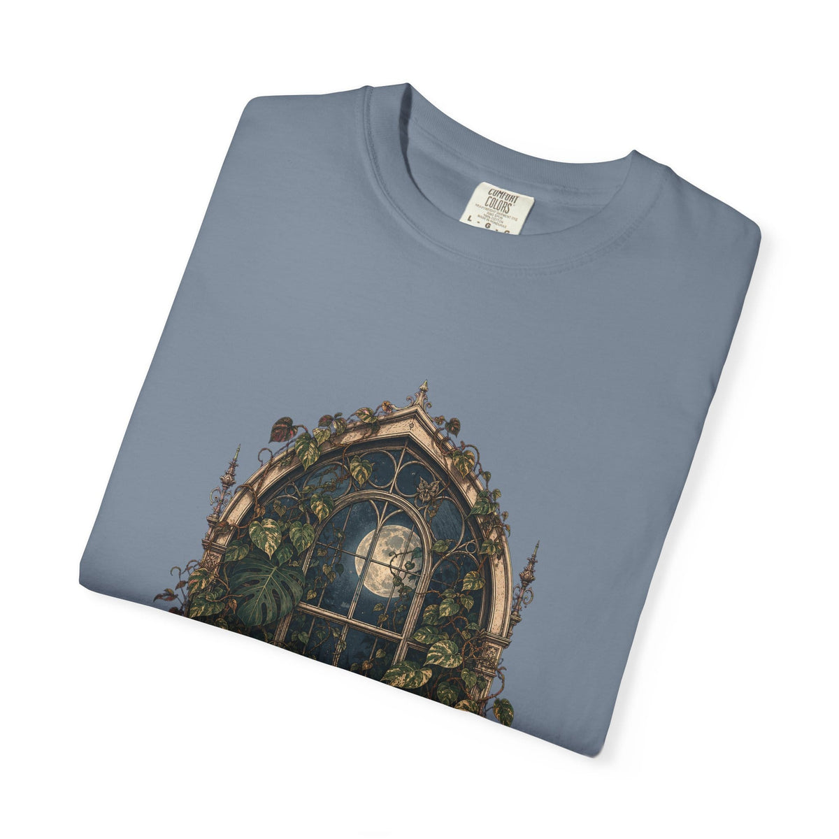 Botanical Vibes T-Shirt Ghostly Greenhouse T-Shirt - Haunted Botanical Art