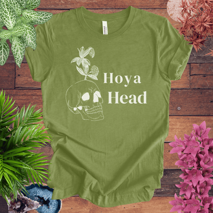Printify T-Shirt Heather Green / S Hoya Head T-Shirt