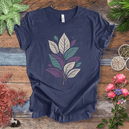 Printify T-Shirt Heather Navy / S Pastel Botanical Bundle T-Shirt