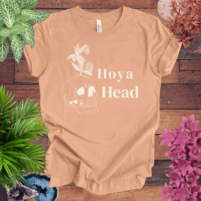 Printify T-Shirt Heather Peach / S Hoya Head T-Shirt