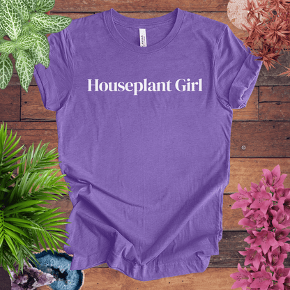 Printify T-Shirt Heather Team Purple / S Houseplant Girl T-Shirt