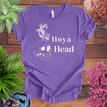 Printify T-Shirt Heather Team Purple / S Hoya Head T-Shirt