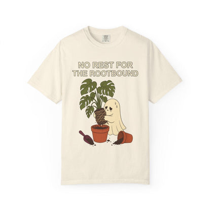 Botanical Vibes T-Shirt Ivory / XL Rootbound Ghost Halloween Shirt - Funny Plant Tee
