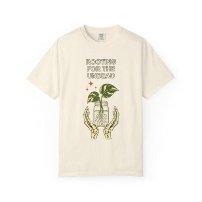 Botanical Vibes T-Shirt Ivory / XL Skeleton Propagation Shirt - Halloween Plant Tee