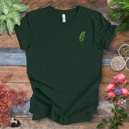 Printify T-Shirt Minimal Tropical Banana Leaf T-Shirt