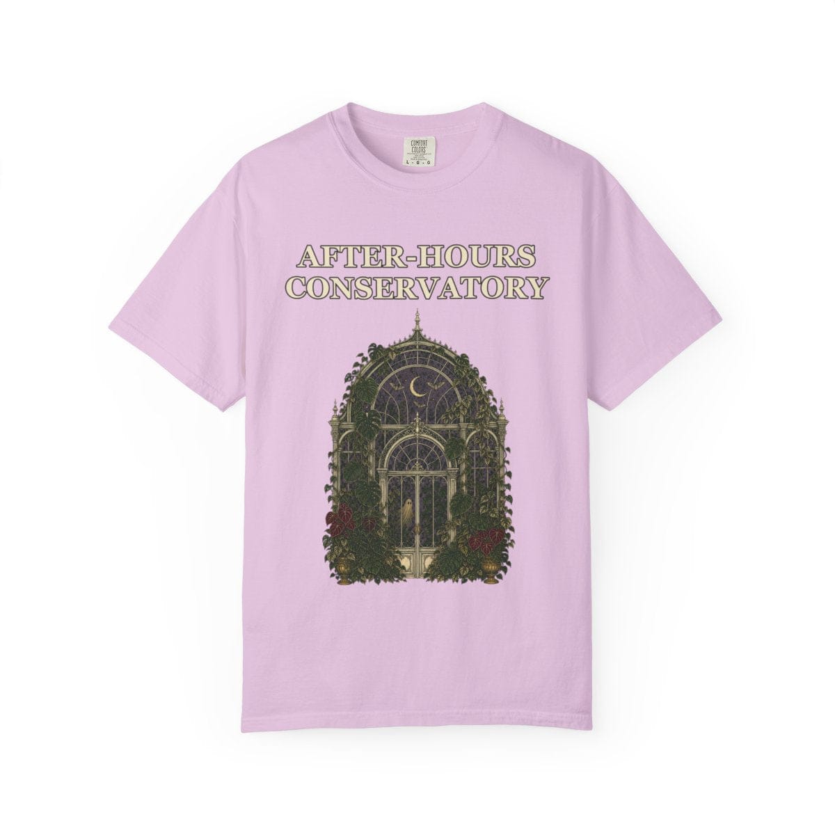 Botanical Vibes T-Shirt Orchid / S Gothic Greenhouse Halloween Shirt - Botanical Tee
