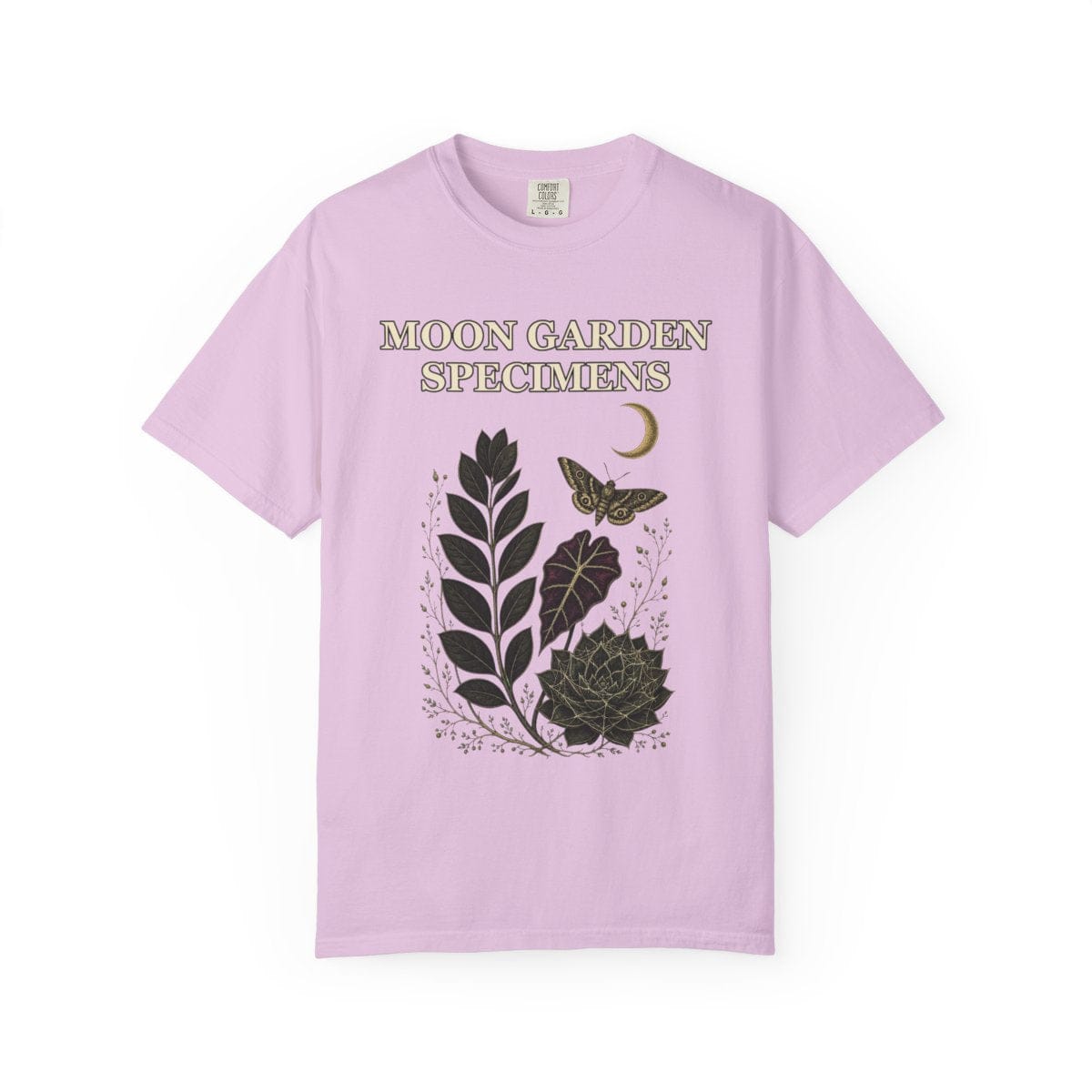 Botanical Vibes T-Shirt Orchid / S Gothic Herbarium Halloween Shirt - Plant Witch Tee