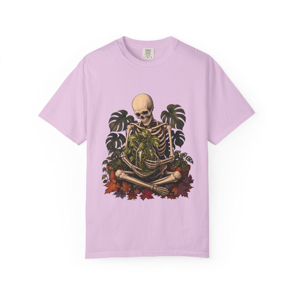 Botanical Vibes T-Shirt Orchid / S Skeleton Propagation Keeper T-Shirt - Halloween Plant Art